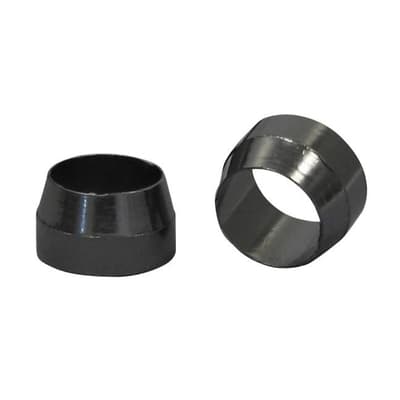 Chromatography Research Supplies 1/2" Ferrule Graphite (5/pk)